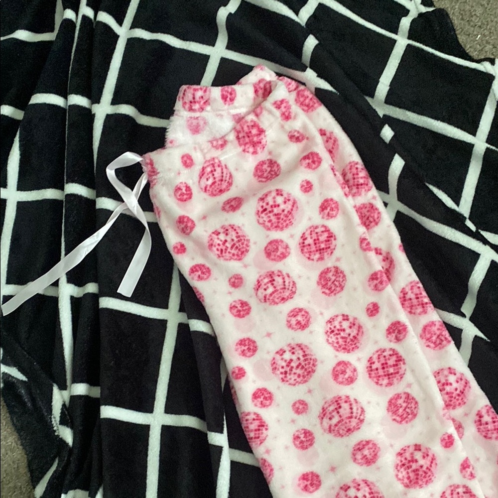 Pink Disco Pajama Pants